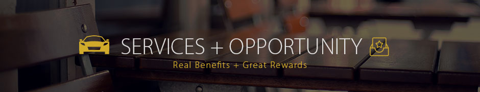 Services and Opportunity Banner